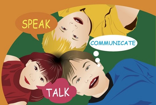 Speak, communicate, talk
